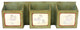 12"x36" Green Wood Wall Decor