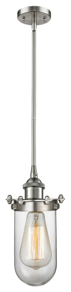 Innovations Lighting 516-1S-Sn-232Cl-Led 1 Light Dimmable Led Pendant