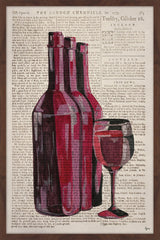 "Party Ready" Framed Painting Print, 12"x18"