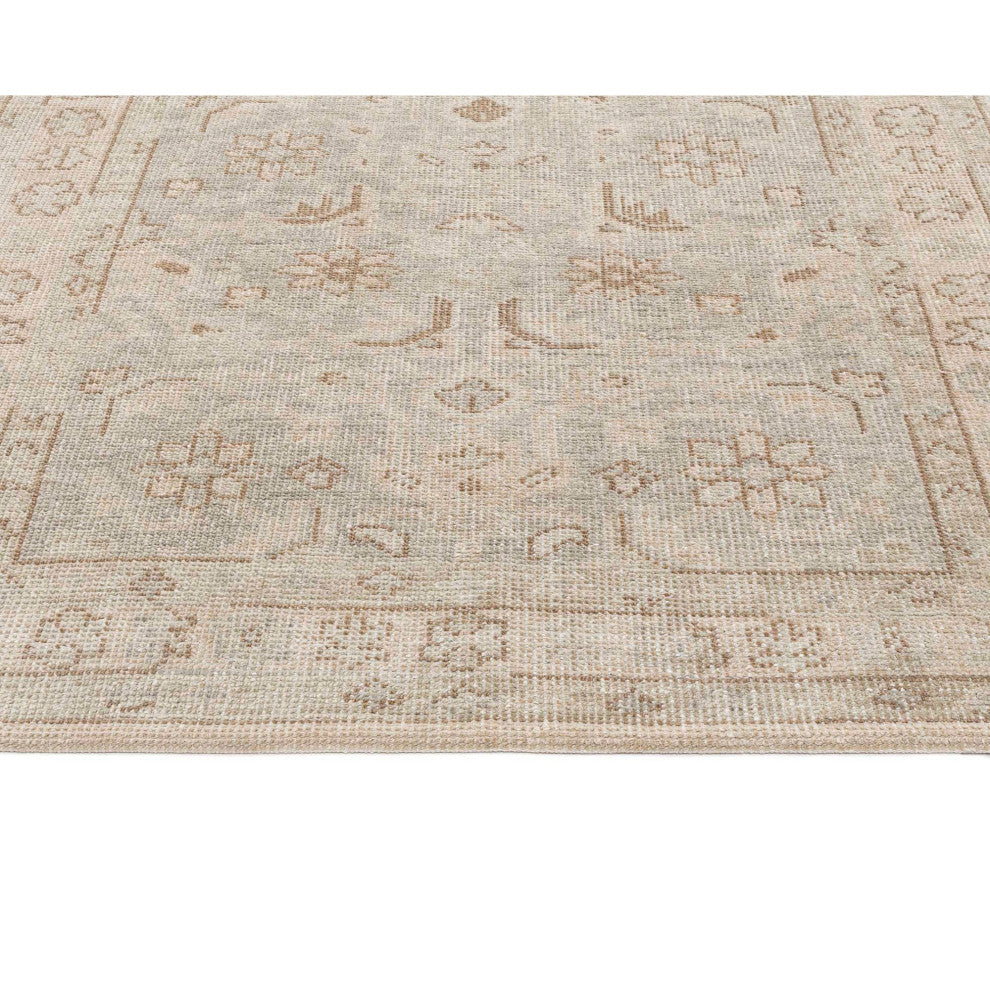 Tuscany Nima Area Rug, Gray, 2'6"x8'
