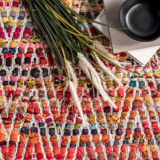 Nuloom Candy Striped Chevron Area Rug, Magenta 3'x5'