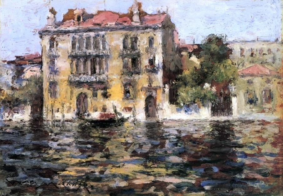 William Merritt Chase After the Rain, 18"x27" Wall Decal
