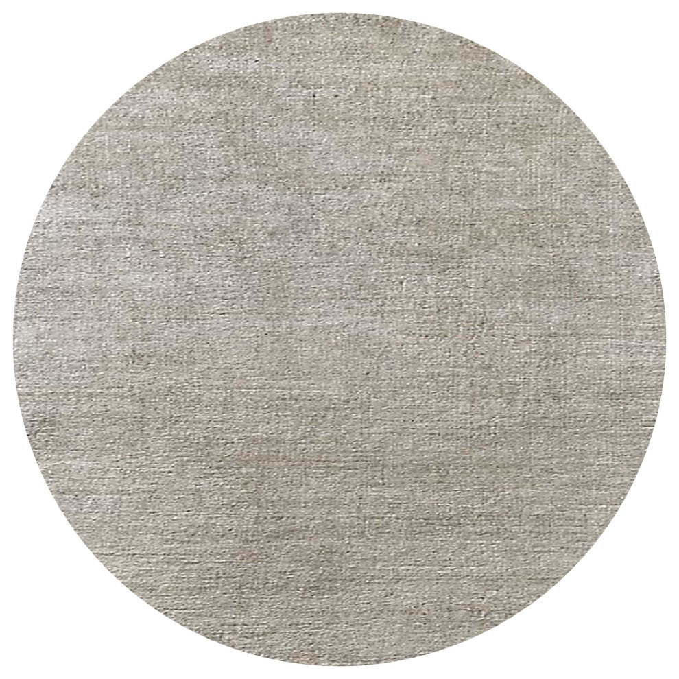 Ahgly Company Indoor Round Mid-Century Modern Area Rugs, 3' Round