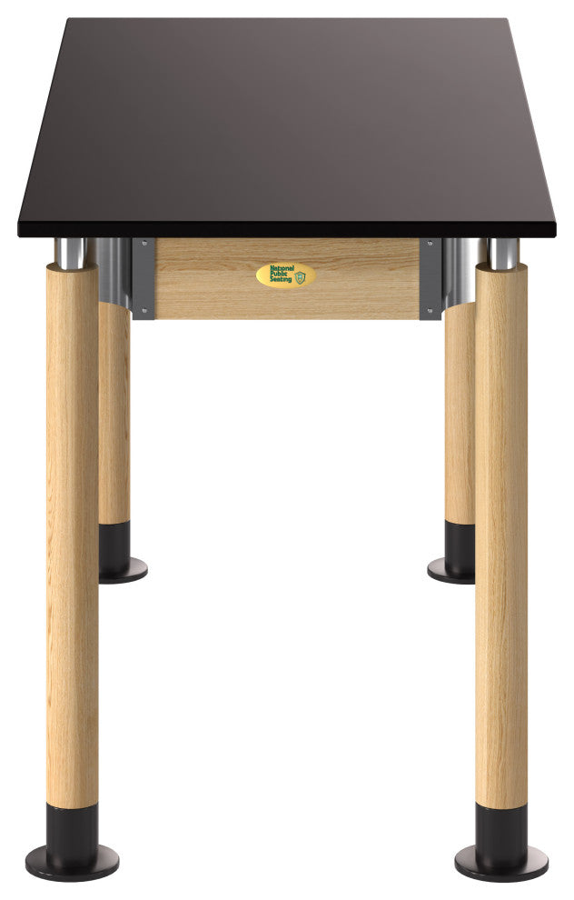 NPS Signature Science Lab Table, Oak, 24 x 48, Phenolic Top