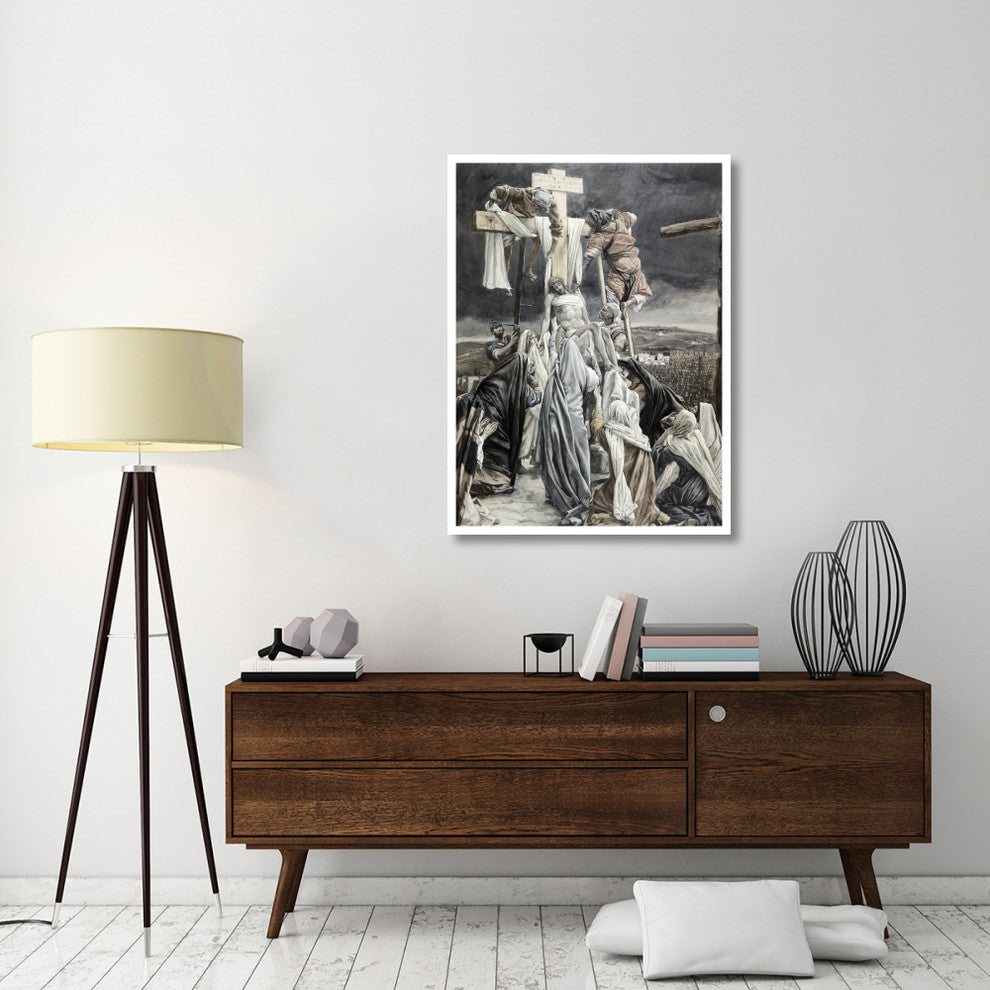 "Descent from the Cross" Digital Paper Print by James Tissot, 34"x46"