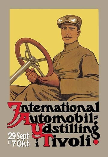 International Auto - Canvas Poster 20" x 30"