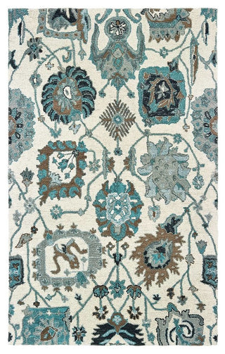 Oriental Weavers Sphinx Zahra 75503 Rug, Ivory/Blue, 3'6"x5'6"