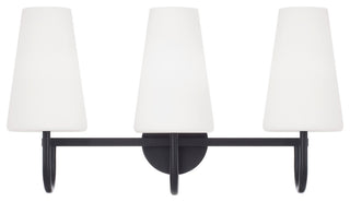 Capital Lighting 155231-550 Averitt 3 Light 24"W Vanity Light - Matte Black