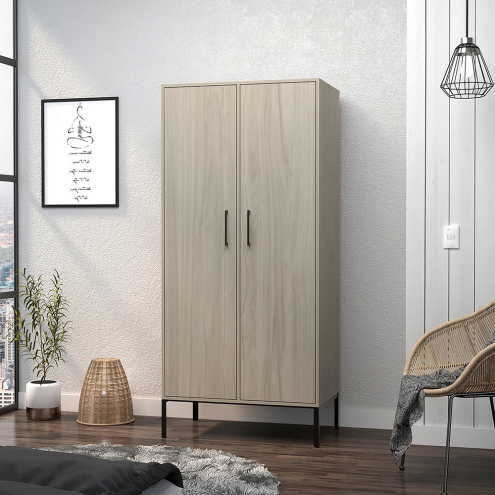 Talmage Modern Armoire Cabinet