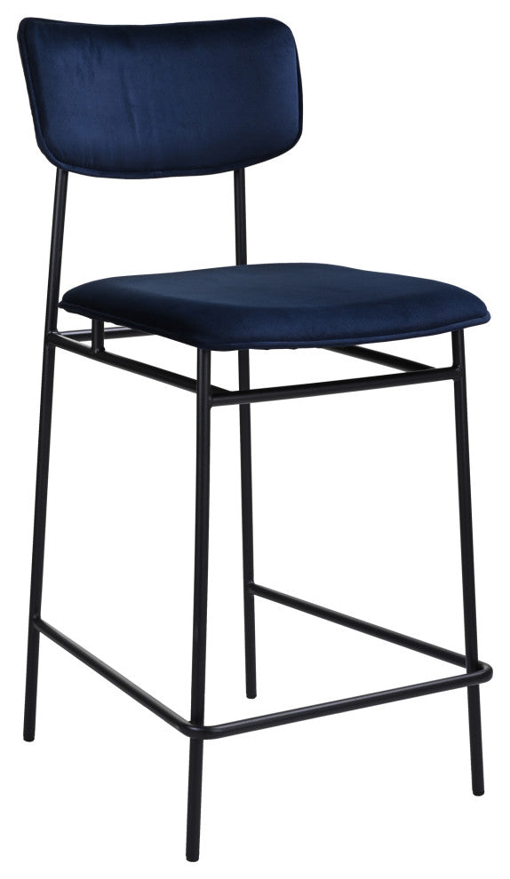 First of A Kind Sailor Counter Stool Blue