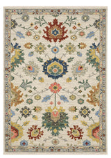 Oriental Weavers Lucca 2888L Floral Rug, Ivory, 3'3"x5'