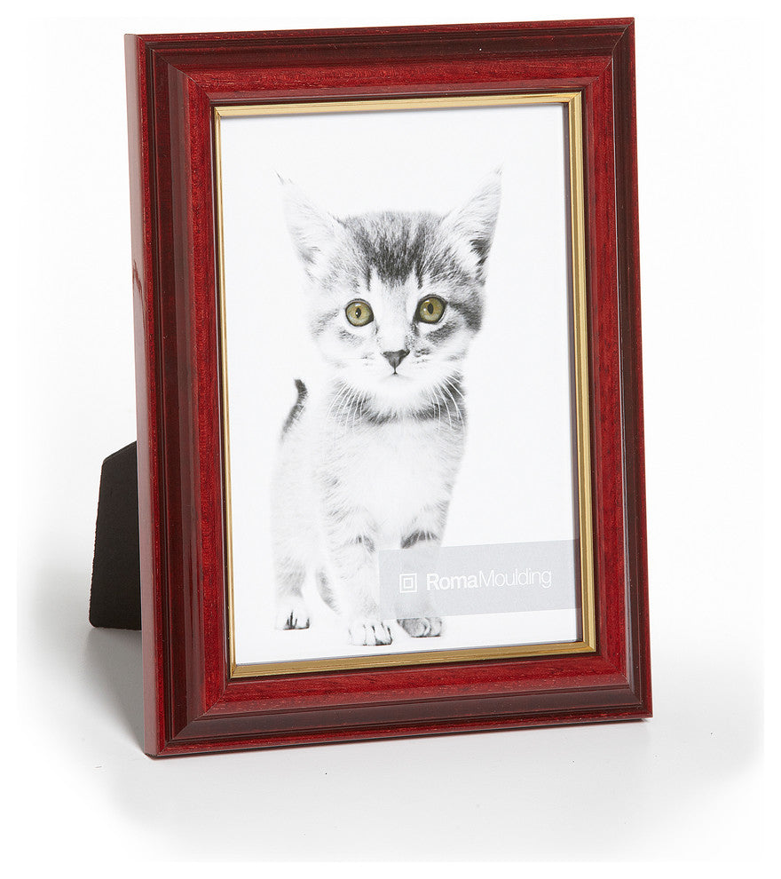 Ramino, 1", Black Lacquer, Mahogany Lacquer, 8x10