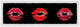"There's Always Lipstick" Framed Painting Print, 30x10