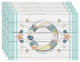 Laural Home Coastal Reef 13x19 Placemats