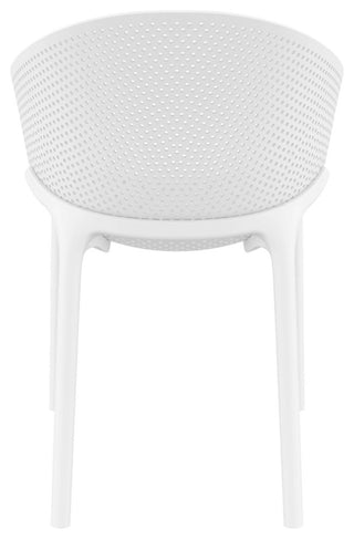 Compamia Sky Outdoor Dining Chair, Set of 2, White