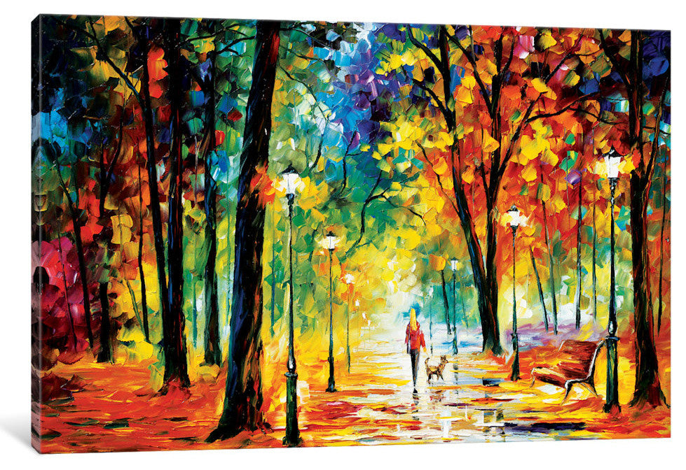 "Improvisation Of Nature" by Leonid Afremov, 40x26x1.5"