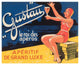 "Gustau Aperitif" Digital Paper Print by Vintage Booze Labels, 38"x31"