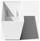 Veradek Pure Series Window Box, White, 36 Inch, 2 Pack