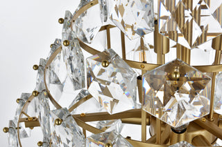 Home Living 24" Chandelier, Satin Gold