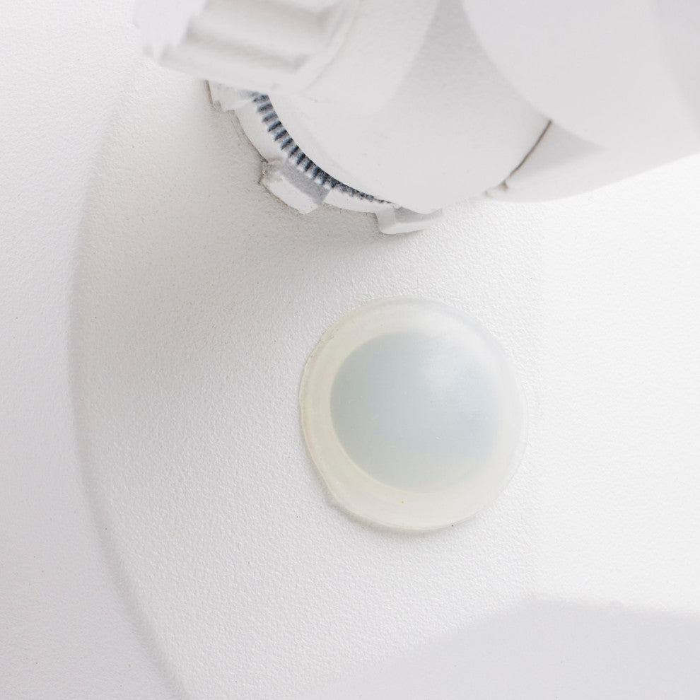 LED Security Light - Dual Head - White Finish - 3000K