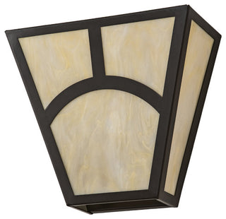 13 Wide Mission Hill Top Wall Sconce
