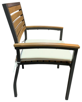 Panama Jack Boca Grande Stackable Dining Armchairs (Set of 2)