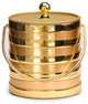 Barrel 3-Quart Ice Bucket, Gold