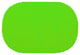 Fishnet Lime Green Oval Placemat Dz