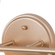 4-Lights Matte Gold and Opal Glass Globe LED Contemporary Vanity Light