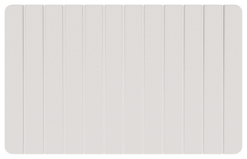 Diatomite Water Absorbing Under-Sink Mat, Natural White