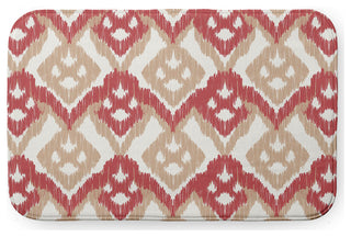 34" x 21" Hipster Bathmat, Ligonberry Red