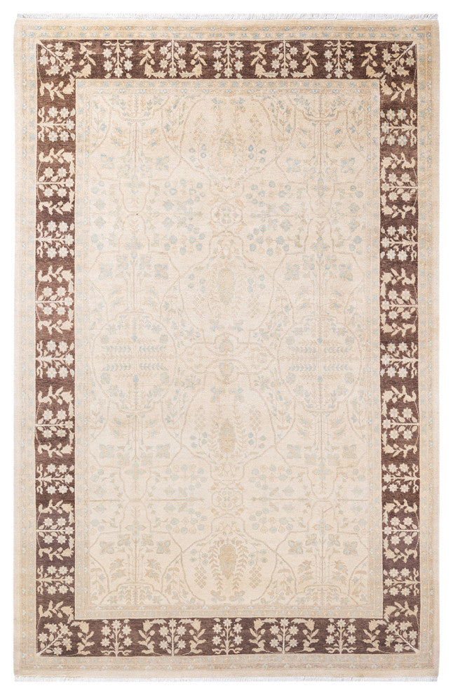 ECLECTIC, Hand Knotted Area Rug 9' 1" X 5' 10"