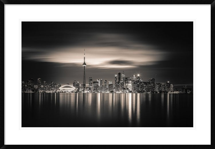 "Toronto" Framed Digital Print by Yoann, 38"x26"