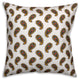 Paisley Pattern Throw Pillow Cover, 18"x18"