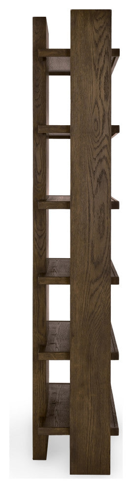 Doku Bookcase, Dark Brown Kosas Home