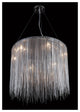 Fountain Ave 1 Light Chandelier, Chrome