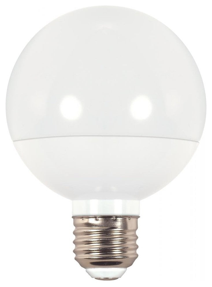 Satco 6W G25 Globe Led 450Lm 2700K Warm White Dimmable Bulb - 40W Equiv