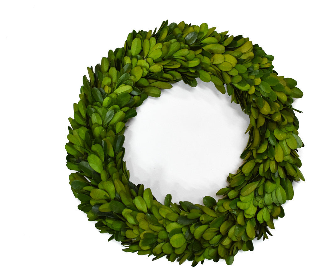 Boxwood Mini 10" Wreath, (2 Piece Set)