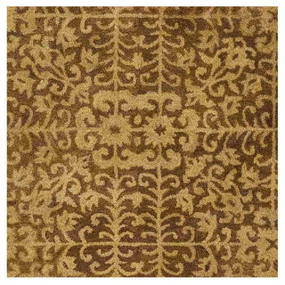 Safavieh Antiquities at411a Rug, Gold/Beige, 6'0"x6'0" Square