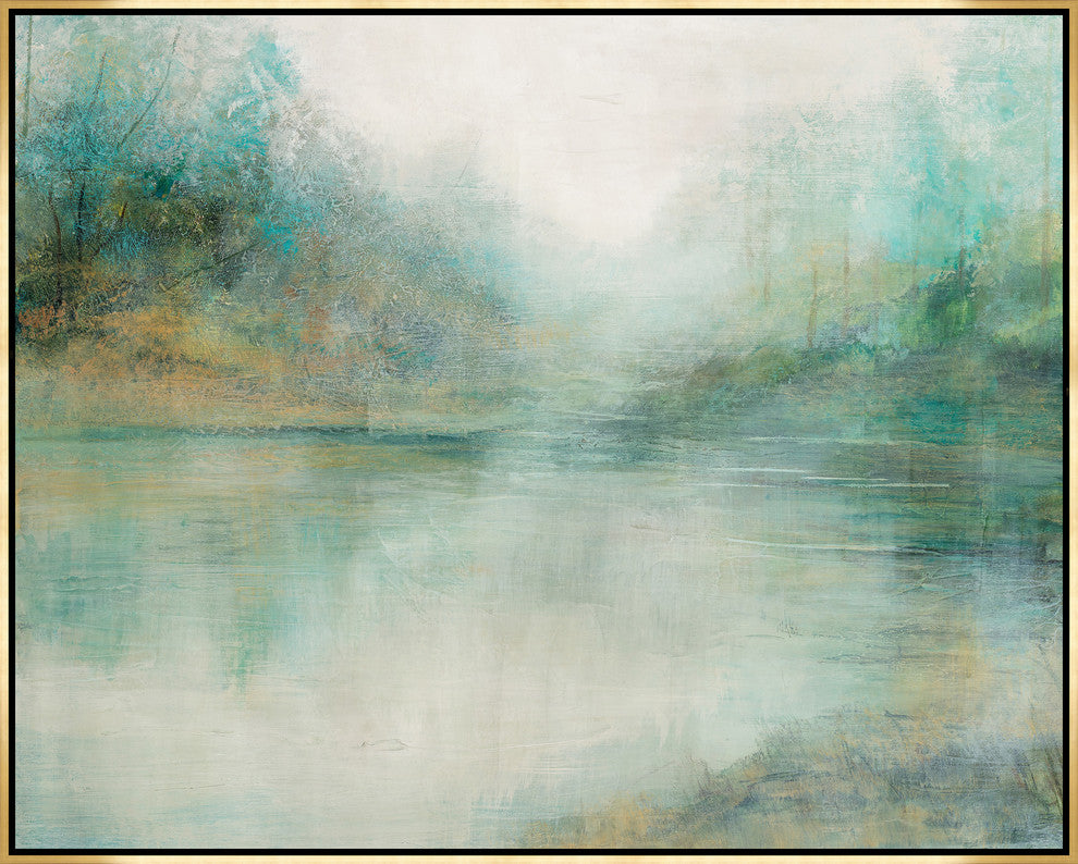 Fade Away, 39.25"x31.25", Gold Leaf Gallery Float