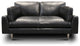 Skyline 100% Top Grain Leather Americana Loveseat