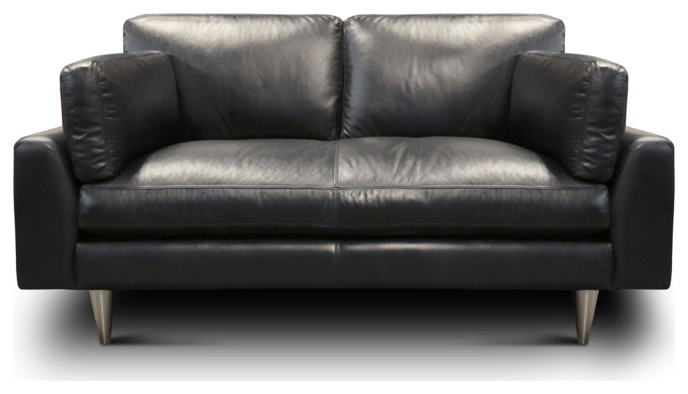 Skyline 100% Top Grain Leather Americana Loveseat