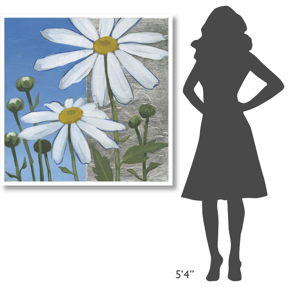 "Summer Garden I" Digital Paper Print by Kathrine Lovell, 42"x42"