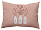 Joy Decorative Throw Pillow, Peach, 14"x20"
