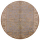 Ahgly Company Indoor Round Mid-Century Modern Area Rugs, 4' Round