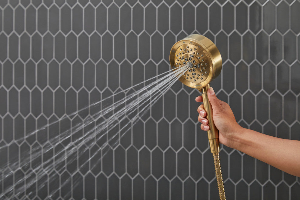 Parma 5 Function Handshower 1.75gpm Chrome, Brushed Bronze