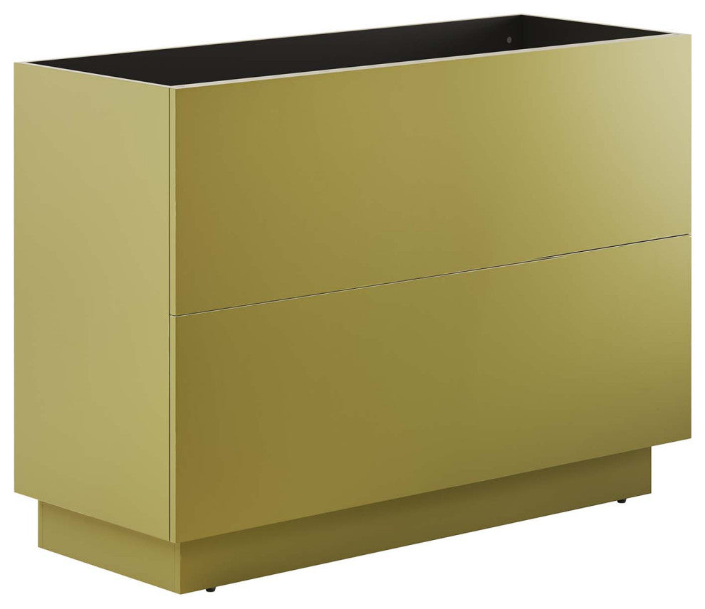Quantum 48" Single Sink Bathroom Vanity - White Gold