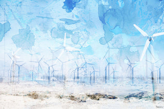"San Andreas" Print on Canvas, 60"x40"