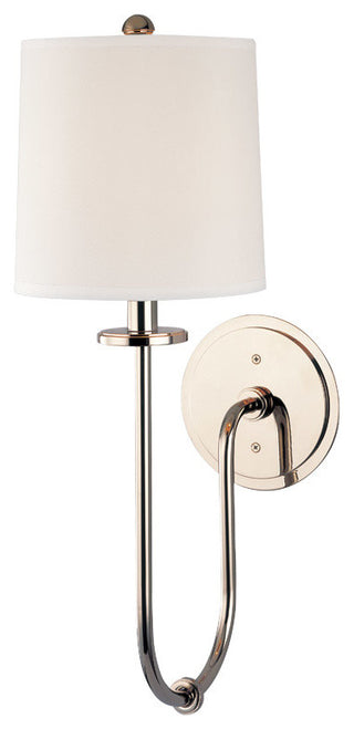 Jericho 1-Light Wall Sconce, Polished Nickel
