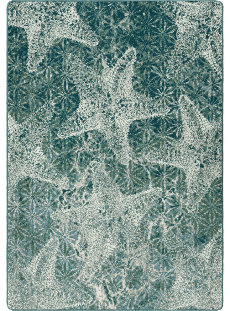 Stargazing, Aqua, 4'x5'